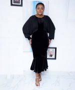 The Holmes suede dress